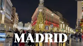 Madrid, Spain - The Grand Winter Walk 2026 - 4K 60 fps Full City Tour