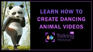 Как создать видеоролики с танцующими животными в TalkingPhotos AI