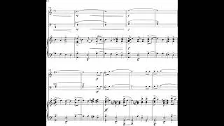 Graham Lynch - Trio Cocteau for Violin, Cello and Piano (2013) [Score-Video]