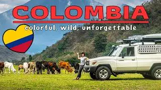 Overlanding All of Colombia 🇨🇴 | From Cartagena to Las Lajas in a 4x4 Troopy Camper