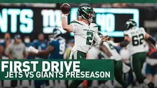ENTIRE FIRST DRIVE VS GIANTS | Preseason Week 1 | The New York Jets | NFL