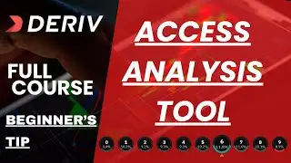 How To Access The Analysis Tool In Deriv