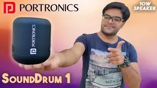 Portronics SoundDrum 1 10W TWS Portable Bluetooth Speaker Under 1500 🔊🔊 #SoundGame