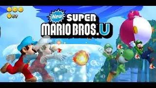 New Super Mario Bros U - World 3 Archipi&eacute;lago de Amibar (Co-Op 100%)