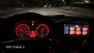 N55 E93 335i Custom Transmission Tune By Rod Sutphin Vs XHP Stage 3 Flash 0-60 Mph Test