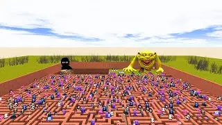 I Tried Escaping Lobotomy Dash in the Big Maze&hellip; 💀 | Nico&rsquo;s Nextbots | PlayZone