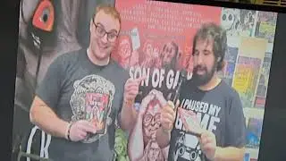 Son of gacy's part 4 interview at chillertheatre  Sam Foster  Carlos Gonzales Movie makers animators