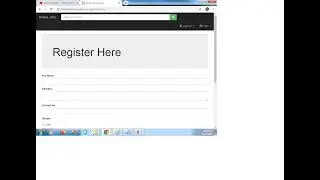creating website  in PHP part6(Register / login forms)