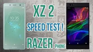 Sony Xperia XZ2 vs Razer Phone - Speed Test! Comparison