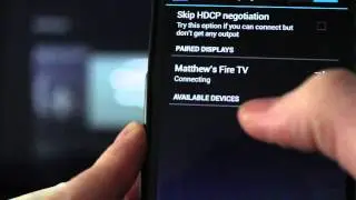Amazon Fire TV Stick - How to Mirror Phone or Tablet