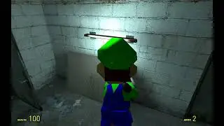 luigi gets brutally killed by gargitron