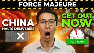 FORCE MAJEURE: China Just Stopped Silver Deliveries. (Get Your Money Out NOW)
