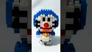 Stop motion building brick DORAEMON #stopmotion #shorts #doraemon #anime #manga #komik #brick #japan