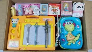 Cute Stationery Collection🤩Geometry, Board, Pen, Sharpener, Eraser, PencilBox, Diary, Lunchbox etc
