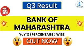 Bank of Maharashtra Q3 Results 2025 | Profit, NPA, Share Price Reaction | BOM Earnings | #q3results