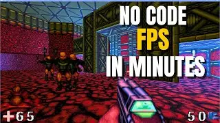 No Code FPS in Minutes?! This Retro Shooter Engine is INSANE!