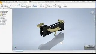 How to make parts interact together with Contact Set | Autodesk Inventor