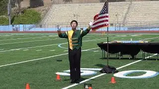 Drum Major Jay Liu - Field Conducting Majors - 2024 California Drum Major Championships