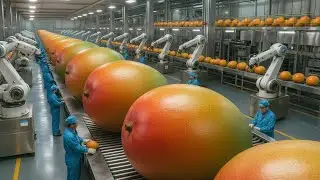 Inside the Mango Juice Factory: How We Make Pure & Refreshing Mango Juice &ndash; Full Factory Tour