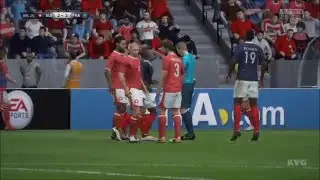 FIFA 16 - UEFA Euro 2016 - Switzerland vs France | Gameplay (HD) [1080p60FPS]
