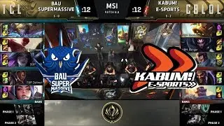 【2018MSI入圍賽】第四日 SUP(土耳其) vs KBM(巴西)