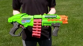 Dart Zone Covert Ops Powerbolt Belt Blaster - Range Test (Stock)