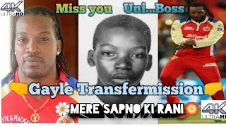 Chris💯Gayle ft.mere sapno ki raniXthe boy attitude||Gayle retirement status video||Miss youboss 2021