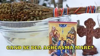 C&acirc;nd și &icirc;n ce condiții se bea Agheasma Mare?