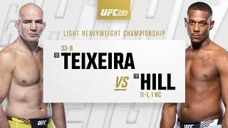 UFC 283: Glover Teixeira vs Jamahal Hill Highlights