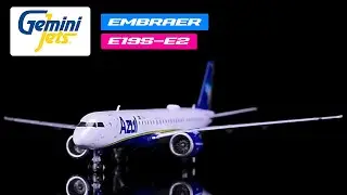 Embraer E195-E2 Commercial Aircraft Azul Brazilian Airlines 1/400 Diecast Model Airplane GeminiJets