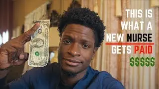 This Is Exactly What I Got Paid As A New Nurse | New Nurse Paycheck $$$