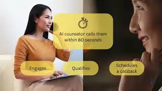 🎓 AI Admission Counselor &ndash; Replace 3 Callers with 1 Smart Agent! 📞