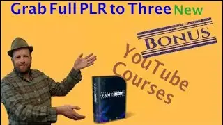 Get PLR Rights to THREE BRAND NEW COURSES From Me | My Fame PayDay Review