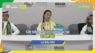 Youth Speak at COP30🌍| 51Talk at United Nations | Children Leading Change