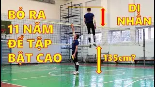 Egor - Tấm Gương Sự Nổ Lực Tập Bật Cao  - BÓng Chuyền Thế Giới