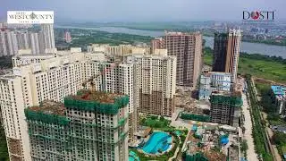 Dosti Willow, Dosti West County, Balkum, Thane (W), Construction Update as of October 2025.