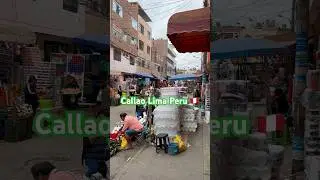 Shopping dangerous streets Callao Lima 🇵🇪 #trendingshorts #travel #travelvlog #peru #shopping