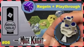 Mage Knight Brettspiel - S01E06 - Playthrough - deutsch - Regeln - Solo