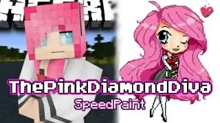 [SpeedPaint] Pixel Chibi Pink (MyMinecraftLife)