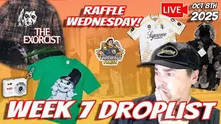 LIVE: Supreme Week 7 Review – Exorcist Collab, Tee Week & Raffle!
