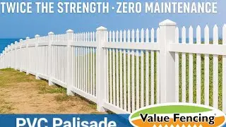 Salt Rock Mall & Ballito PVC Palisade Fencing | Stronger, Maintenance-Free by Value Fencing