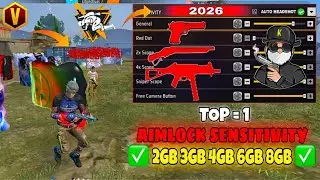 Free Fire Headshot Setting After Ob51 Update 2026⚡Best Sensitivity Settings ⚙️| Sensitivity Setting 