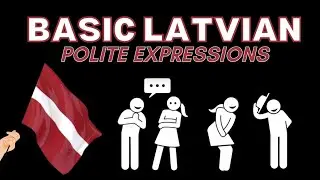 Basic Latvian Language Polite Expressions | How to say please and thank you in Latvian