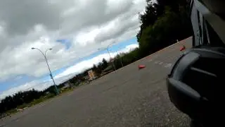 Cone Work - Upper Lot - Interurban May 14, 2017