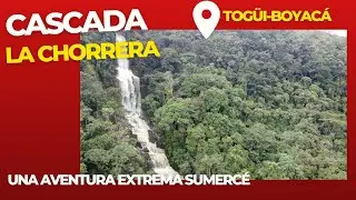 Cascada la chorrera Togüi Boyacá Ruta,una aventura extrema Sumercé