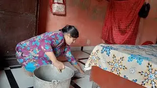 🌄सुबह बिना रुके बिना थके मशीन की तरह किस तरह से निपटाती हूं मैं अपने घर🏠 का सारा काम🤷