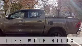 TOYOTA HILUX in Japan／ハイラックスのある暮らし #shorts #shortsvideo #車好き女 #gun125 #hilux #traveljapan