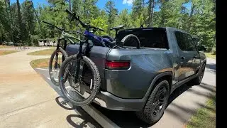 Rivian R1T Mountain Biking Road Trip with the Yamaha YDX-MORO E-Bike - TX to NC - 1,300 Miles