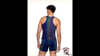 6538 - Reflective Shorts with Zipper Pockets