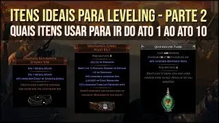 [ Tutorial ] Itens Ideais para Leveling - Parte 2